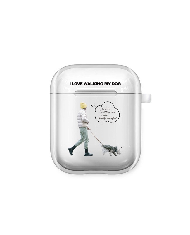 Walking dog Airpods case