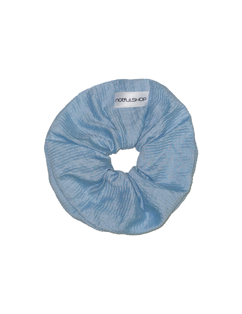 Notful soft cotton scrunchie - blue(L)