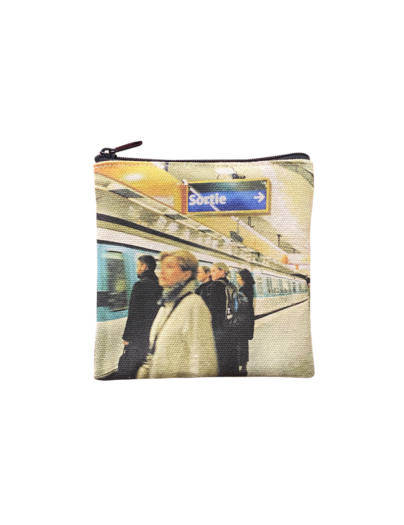 Subway station pouch