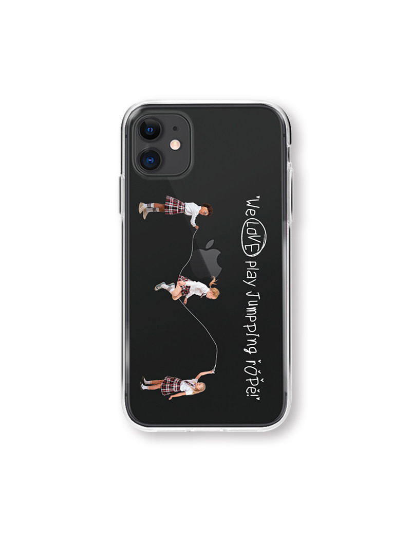 Jumpping rope girls case (Clearhard)